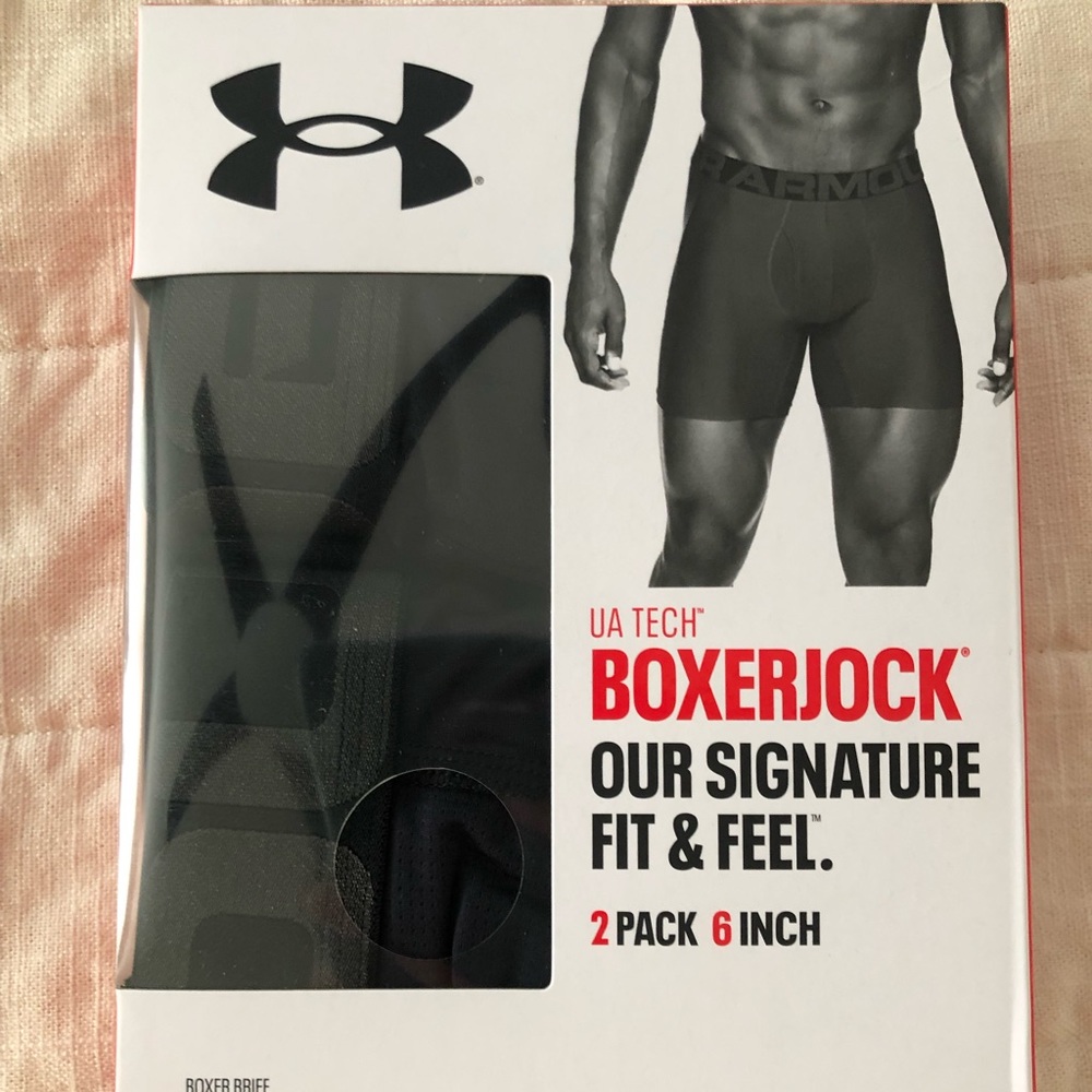 SOLD 2 Brand New Boxes of UnderArmour Boxer Briefs